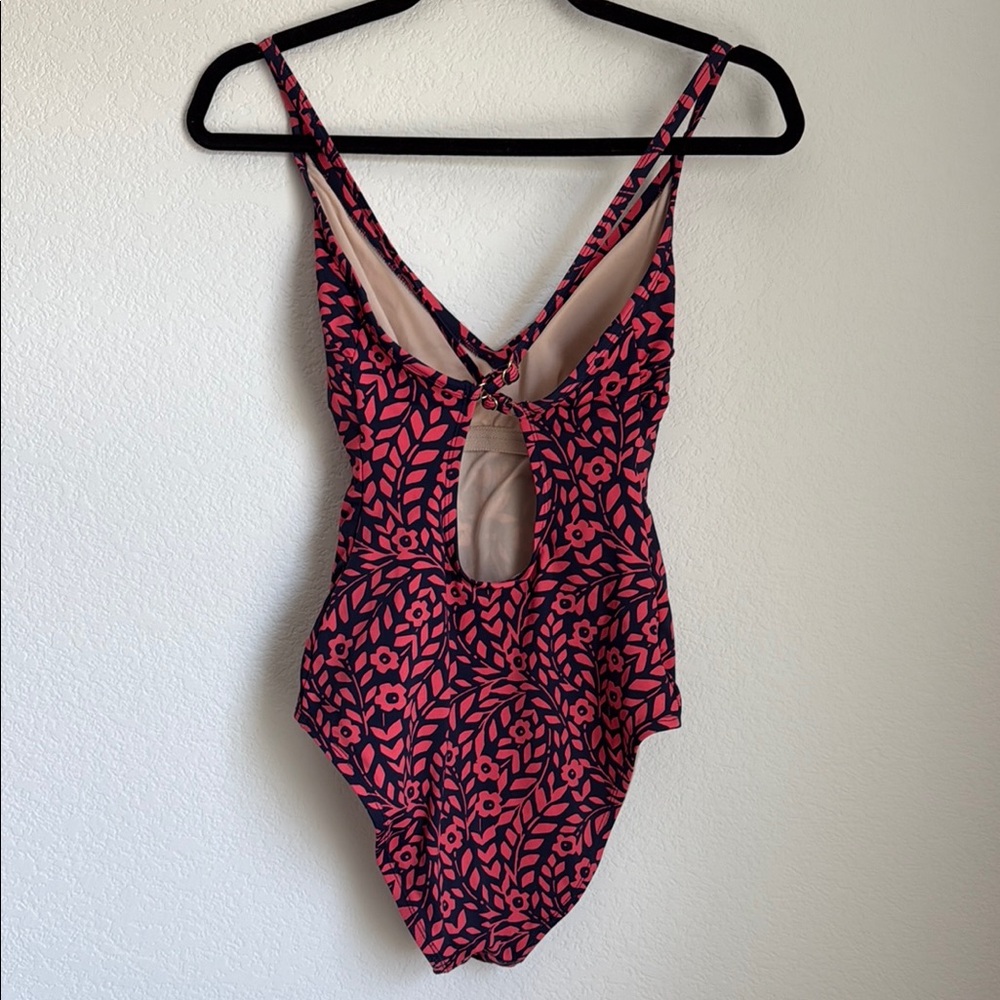 Kids One Piece Swimsuit - Pink and Black - Picture 7 of 11